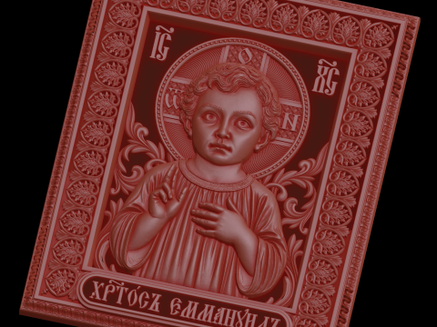 рельєф 3D Модель