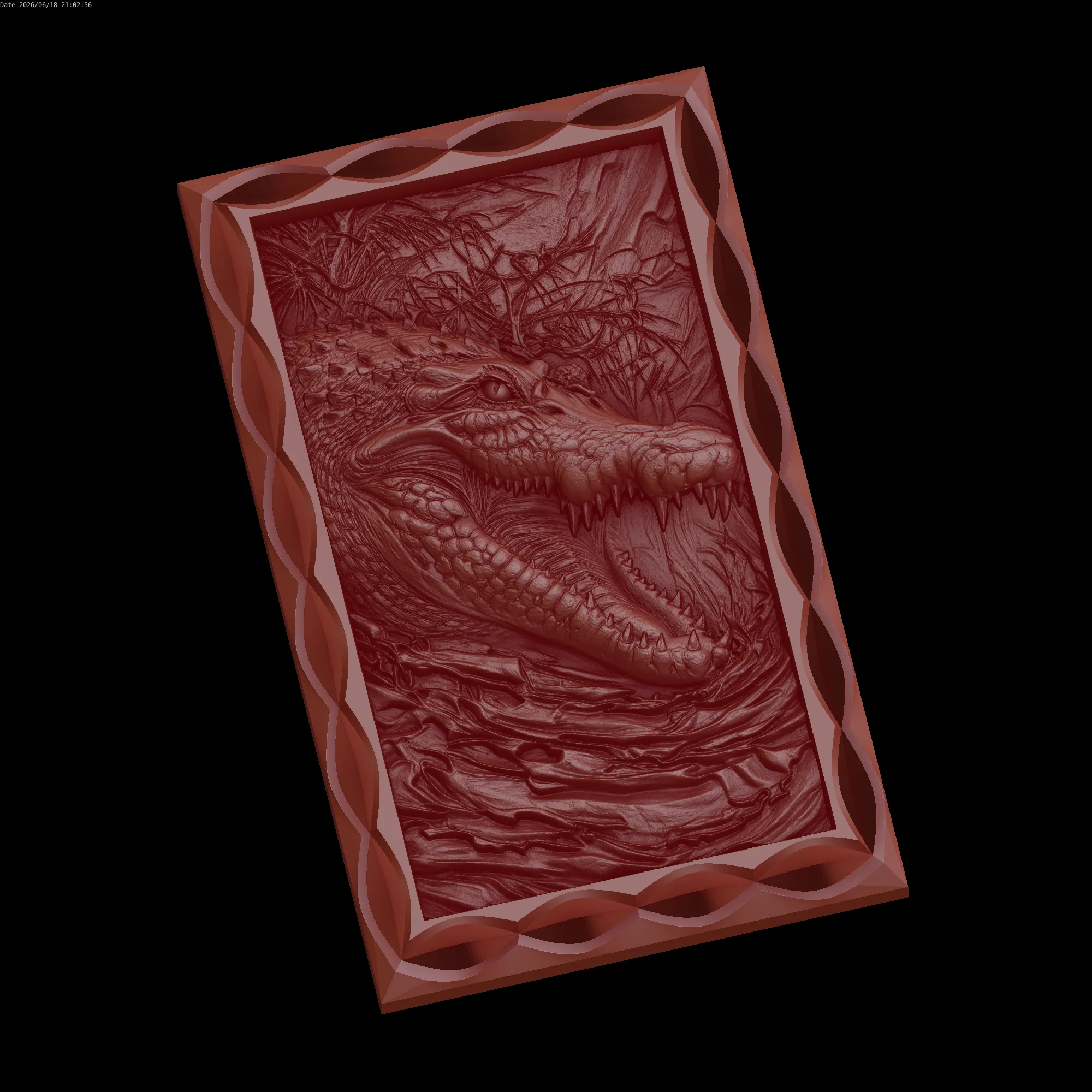 Relief 3D Model .c4d .max .obj .3ds .fbx .stl .blend 