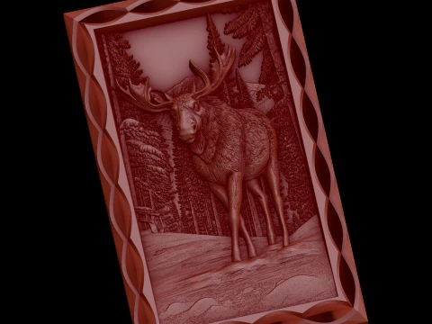 Relief 3D Model
