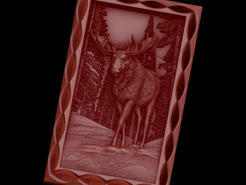 Relief 3D Model