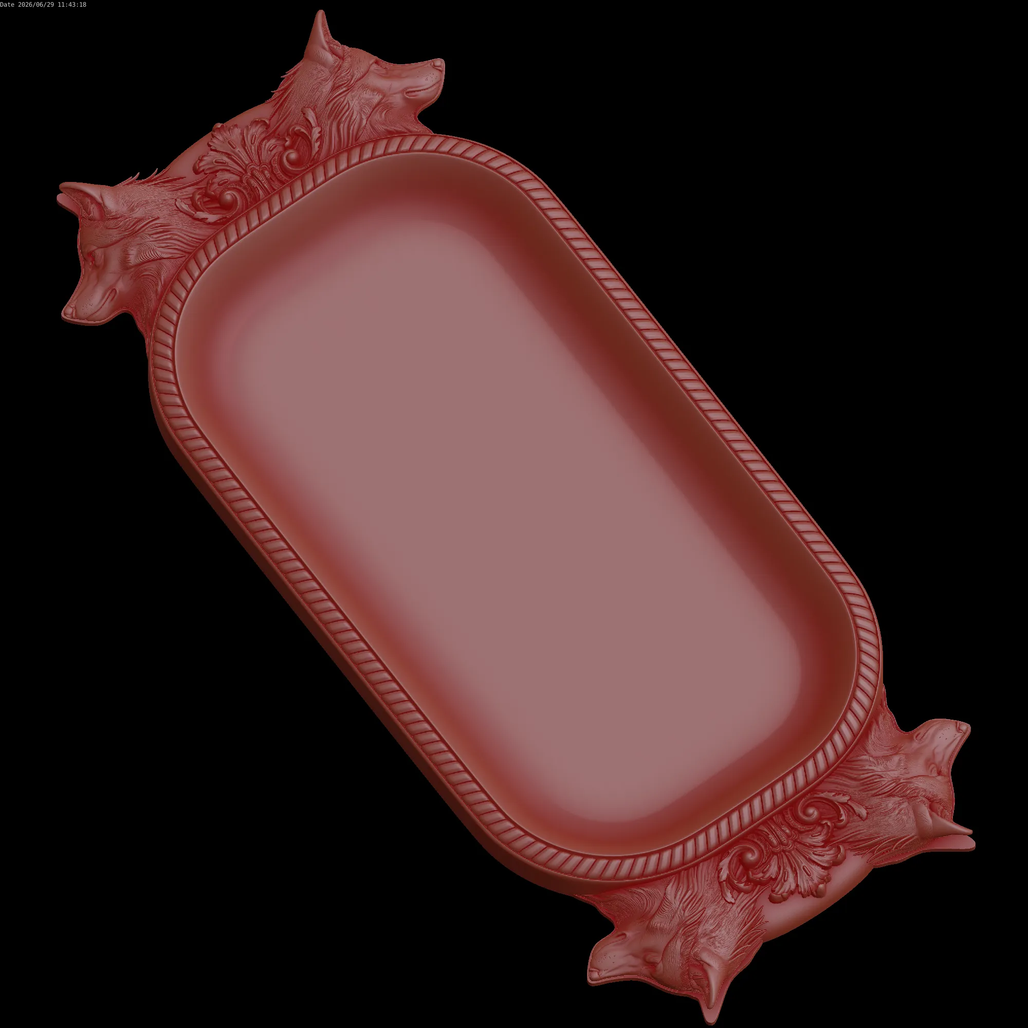 Relief 3D Model .c4d .max .obj .3ds .fbx .stl .blend 