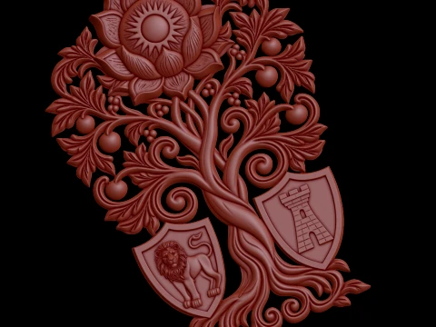 Relief 3D Model