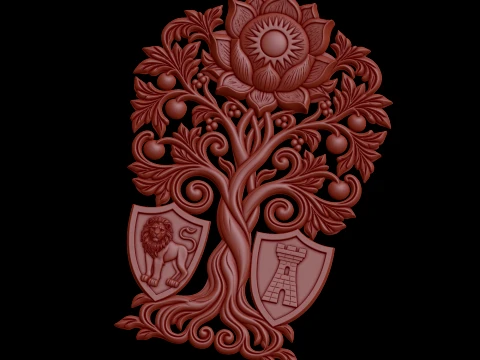 Relief 3D Model