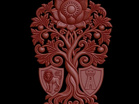 Relief 3D Model