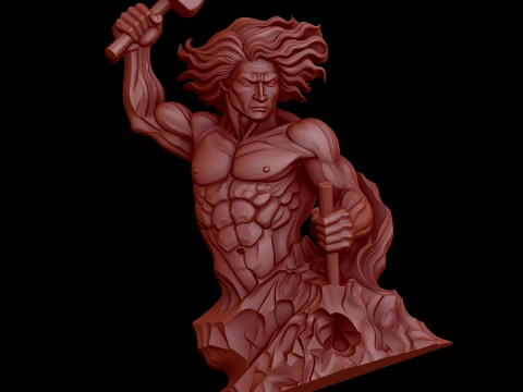 Relief 3D Model