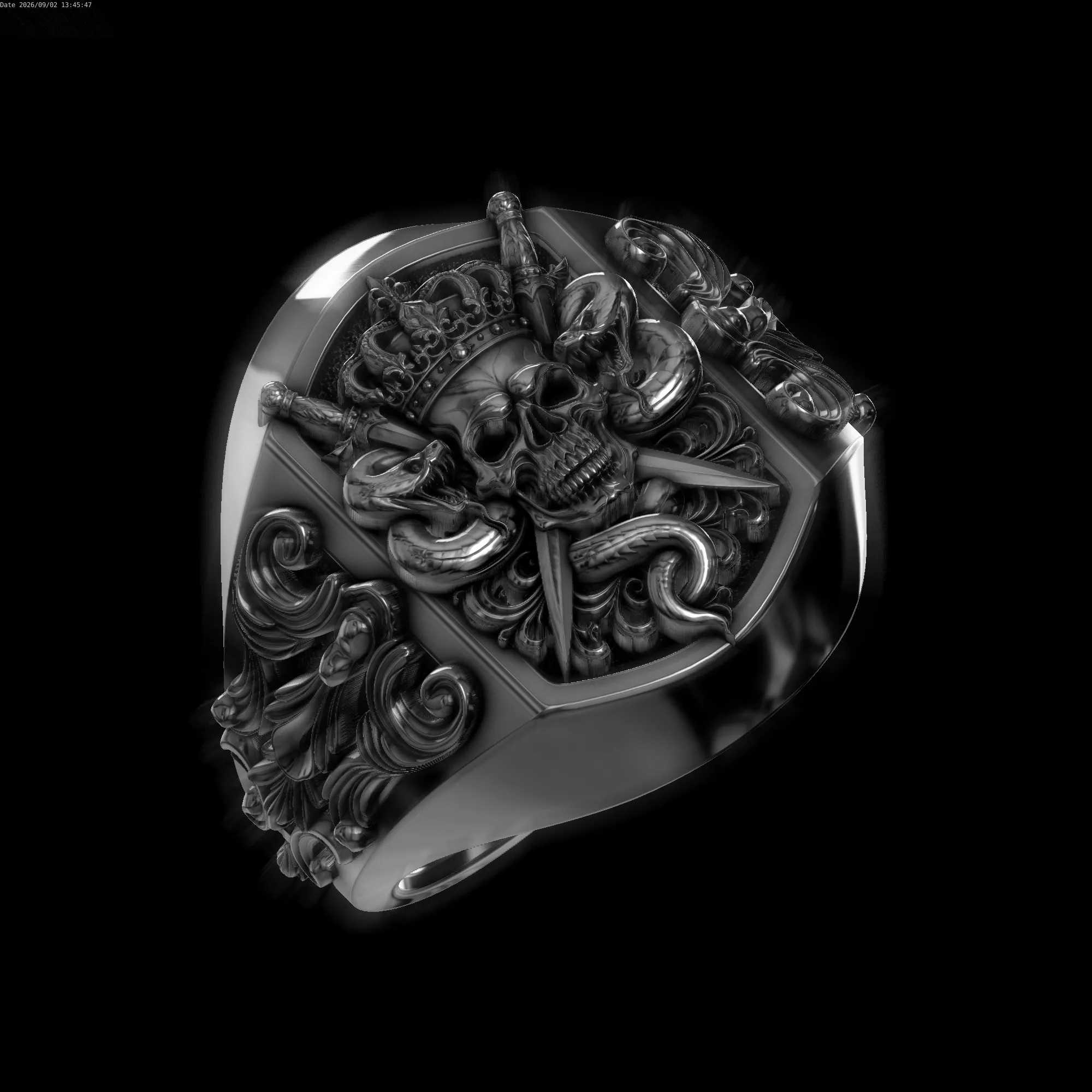 Relief 3D Model .c4d .max .obj .3ds .fbx .stl .blend 