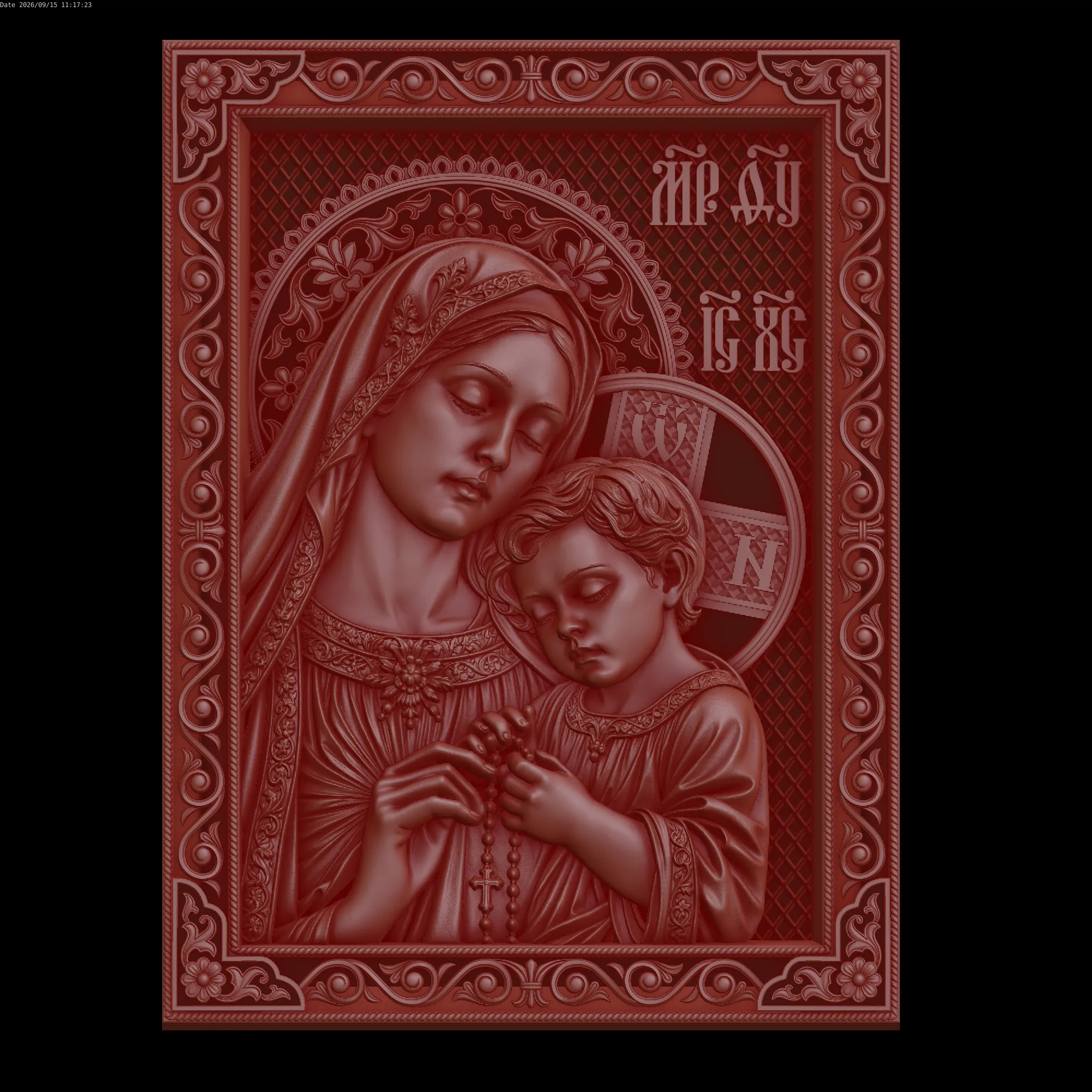 Relief 3D Model .c4d .max .obj .3ds .fbx .stl .blend