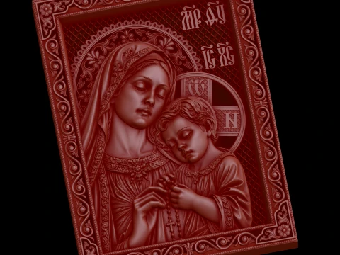 Relief 3D Model