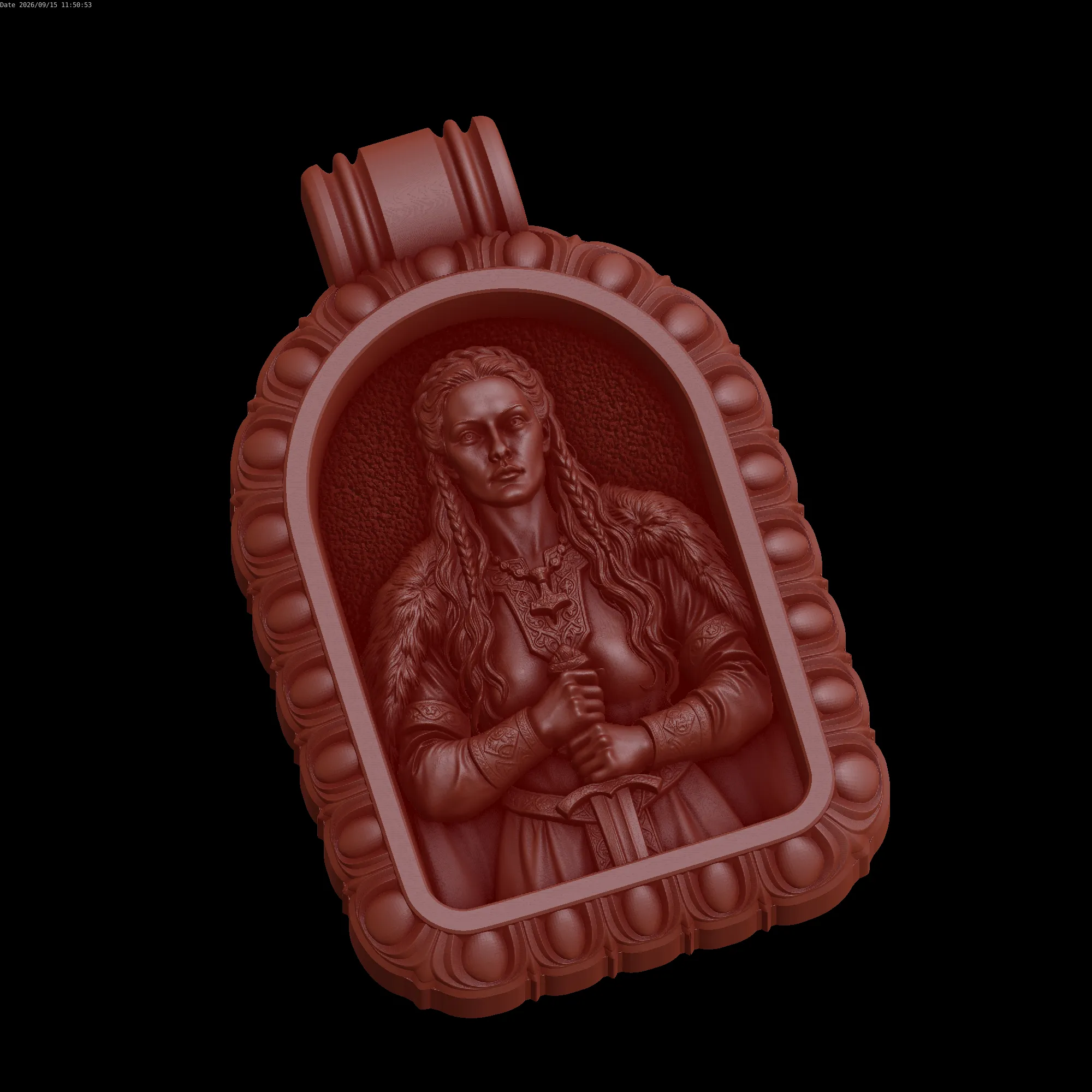 Relief 3D Model .c4d .max .obj .3ds .fbx .stl .blend 