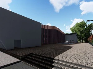 art gallery 3D Model
