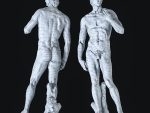 david 3Dモデル