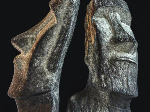 moai Modello 3D