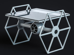 star wars tie fighter desk 3D Model