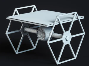 star wars tie fighter desk 3D Model