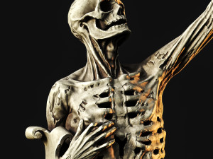 the skeleton 3D Model