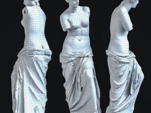 venus de milo 3D मॉडल