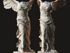 winged victory of samothrace 3D Model