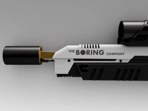 the boring company not a flamethrower 3D Model