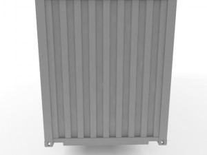 20ft shipping container 3D Модель