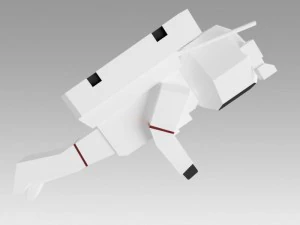 astronauta Modelo 3D