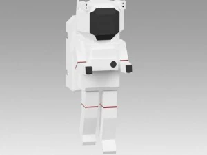 astronauta Modelo 3D