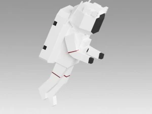 astronauta Modelo 3D