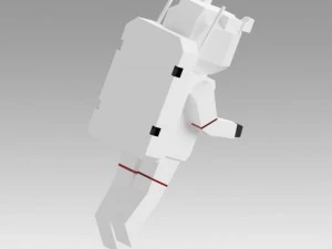 astronauta Modelo 3D