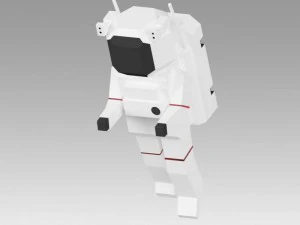 astronautenset 3D Model