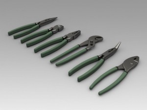 pliers 3Dモデル