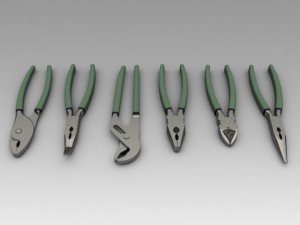 pliers 3Dモデル