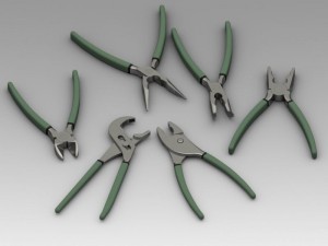 pliers 3Dモデル