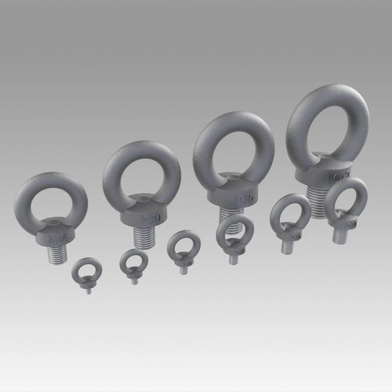 eyebolt set 3D Model .c4d .max .obj .3ds .fbx .stl .blend 