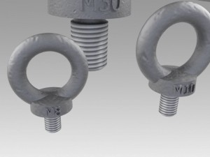 eyebolt set 3D Model