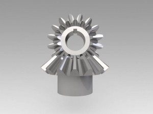 pinion conical 3D 모델