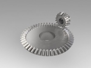 pinion conical 3D Model