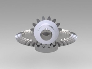 pinion conical 3D 모델