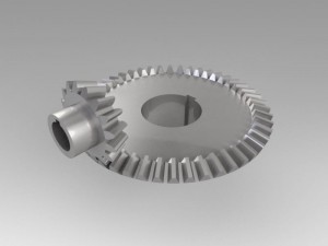 pinion conical 3D 모델