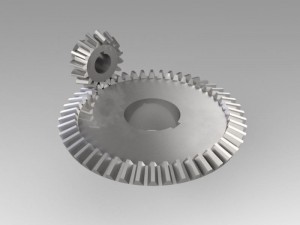 pinion conical 3D 모델