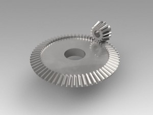 pinion conical 3D Model
