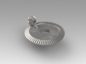 pinion conical 3D Model