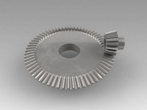 pinion conical 3D Model