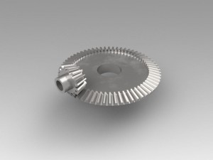 pinion conical 3D Model