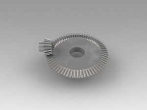 pinion conical 3D Model