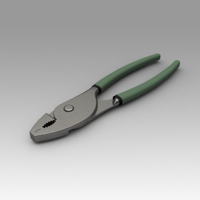 pliers 3D 모델 .c4d .max .obj .3ds .fbx .stl .blend 