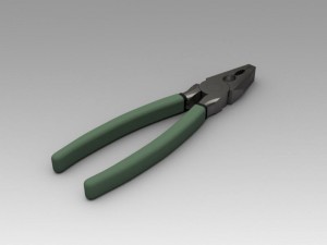 pliers 3D 模型