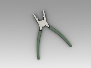 pliers 3D 模型