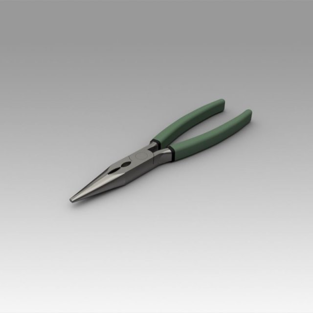 pliers 3D Model .c4d .max .obj .3ds .fbx .stl .blend 