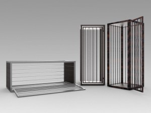 medieval cages Model 3D