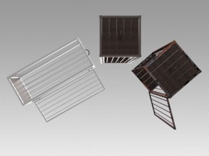 medieval cages Model 3D