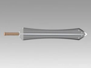 sword of erik killmonger from movie black panther 3D Model